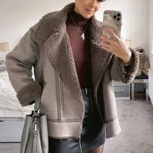 Zara | Jackets & Coats | Zara New Women Faux Leather